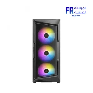 Alternative view of Antec AX61 Elite Mesh TG With 4 120mm ARGB Fans Black + Atom B750 750W 80 Plus Bronze Mid Tower Case