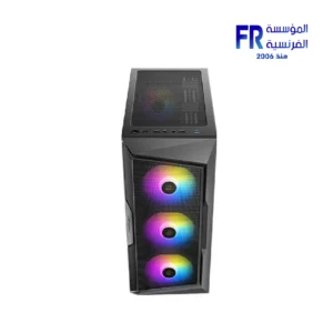 ⁦Antec AX61 Elite Mesh TG With 4 120mm ARGB Fans Black + Atom B750 750W 80 Plus Bronze Mid Tower Case⁩ - الصورة ⁦4⁩
