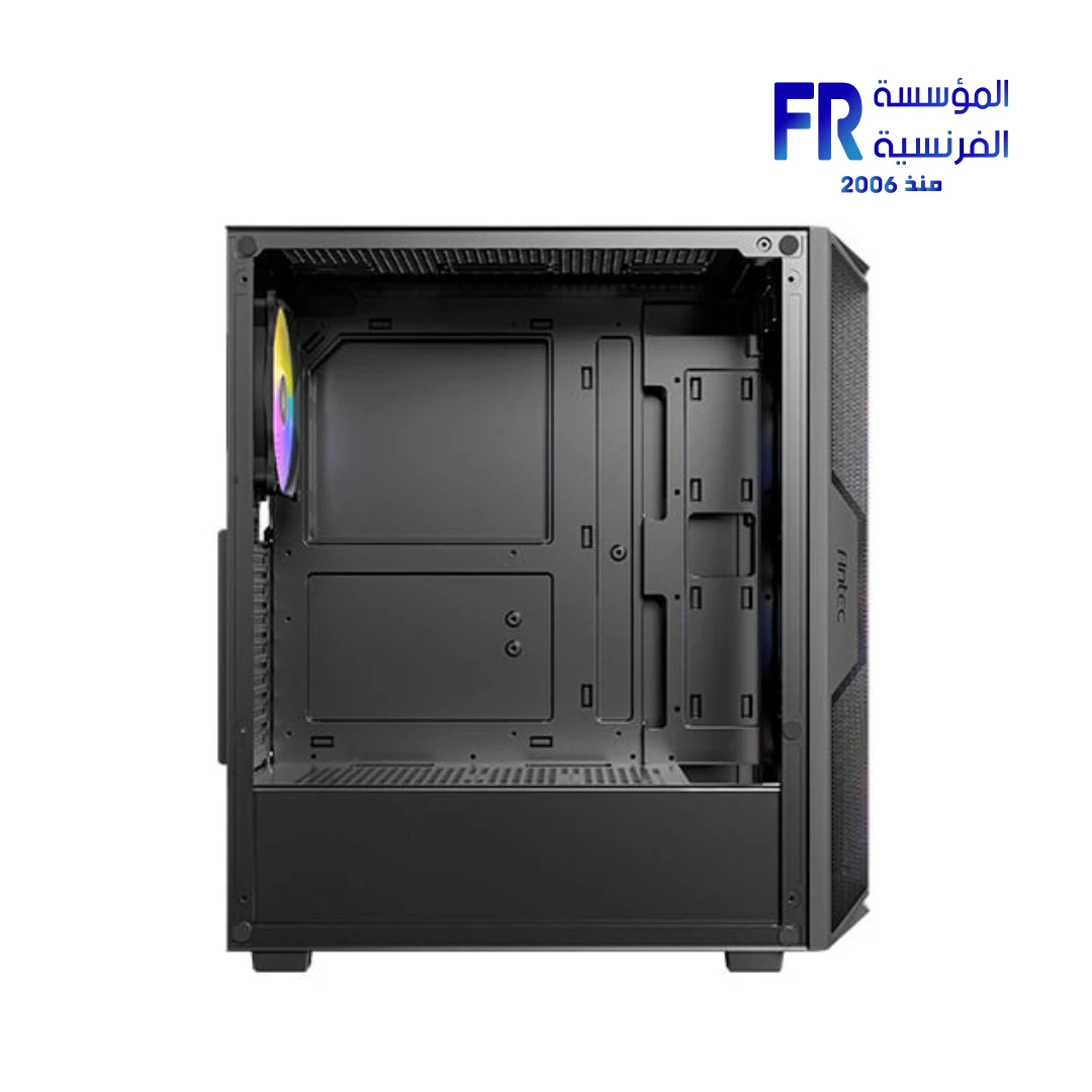 ⁦Antec AX61 Elite Mesh TG With 4 120mm ARGB Fans Black + Atom B750 750W 80 Plus Bronze Mid Tower Case⁩ - الصورة ⁦7⁩