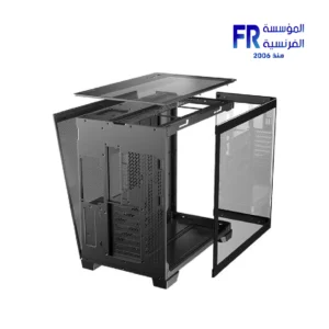 Antec C8 Curve Wood 0.8mm Thick Steel Back-Connect Support Black Full Tower Case