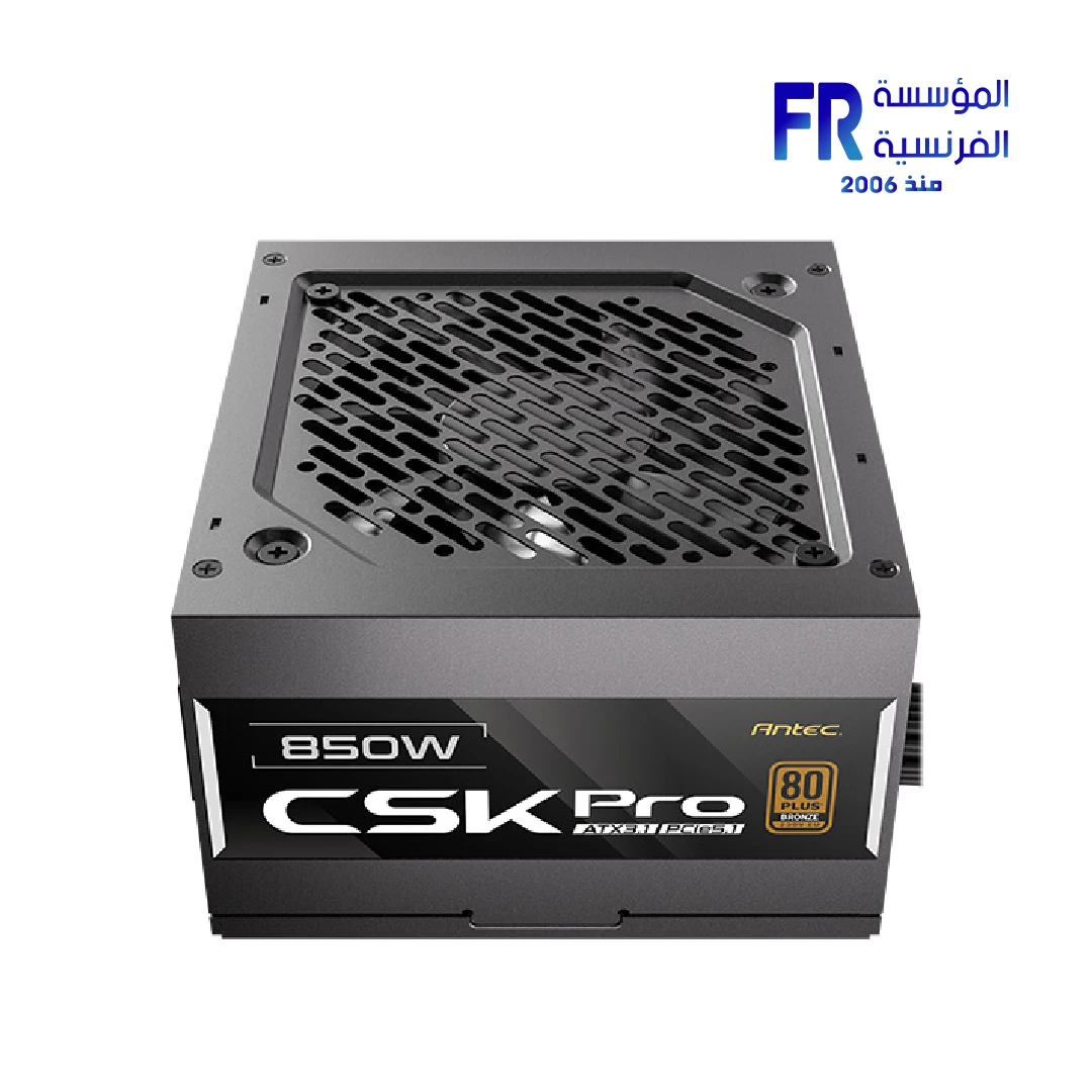 ⁦Antec CSK Pro 850W 80 Plus Bronze Atx3.1 Semi Modular Power Supply⁩ - الصورة ⁦4⁩