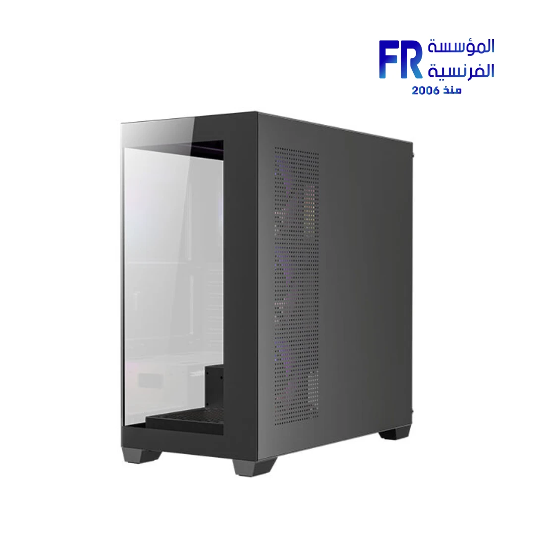 Antec CX300 Panoramic TG With 4 120mm ARGB Fans Black + Atom B750 750W 80 Plus Bronze Mid Tower Case