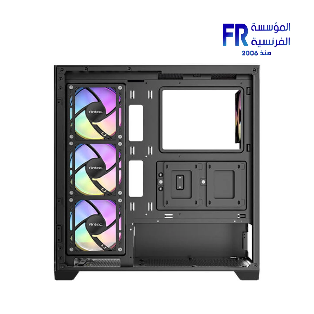 Antec CX300 Panoramic TG With 4 120mm ARGB Fans Black + Atom B750 750W 80 Plus Bronze Mid Tower Case