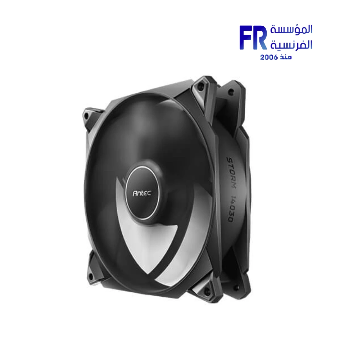 Antec Storm T3 140mm 1500 RPM FDB Bearing Daisy-Chain PWM Black 3 Fans