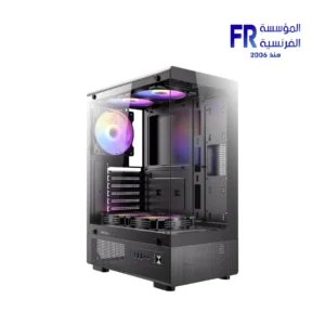 Antec VCX300 5 Fan 120mm ARGB With Atom V650 Mid Tower Case