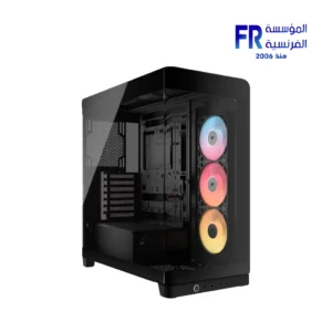 Corsair FRAME 4500X RS-R Panoramic Glass Reverse Connector Support ARGB With 3x 120mm RS-R Fans Black Full Tower Case