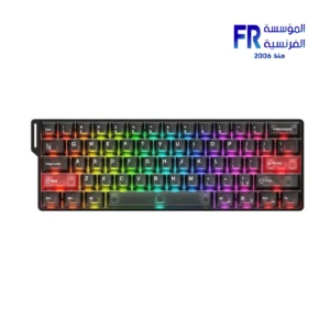 Dareu EK60 HE 60% Compact Magnetic Switch Hot-Swappable 8KHz Rapid Trigger RGB Black Wired Gaming Keyboard