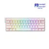 Dareu EK60 HE 60% Compact Magnetic Switch Hot-Swappable 8KHz Rapid Trigger RGB White Wired Gaming Keyboard