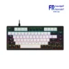 Dareu EK75 Dream Switch 75% Compact Gasket Mount With Volume Knob Rainbow Sidelit Black Wired Mechanical Gaming Keyboard