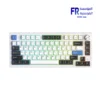 Dareu EK75 RT Magnetic Switch 75% Compact Gasket Mount With Volume Knob RGB White Wired Mechanical Gaming Keyboard