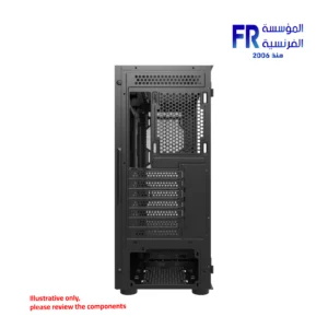 DarkFlash DK431 Mesh TG With 4 CL6 ARGB Fans With GP750 750W 80 Plus Bronze PSU Black Full Tower Gaming Case