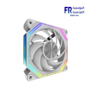 DarkFlash INF34 120mm 2000 RPM Hydro Bearing ARGB White 3 Fans