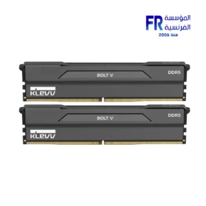 Klevv Bolt V 32GB (2x16GB) DDR5 6000MHz CL28 Intel XMP 3.0 and AMD EXPO Charcoal Grey Desktop Memory
