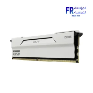 Klevv Bolt V 32GB (2x16GB) DDR5 6000MHz CL28 Intel XMP 3.0 and AMD EXPO Pure White Desktop Memory
