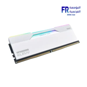 Klevv Cras V RGB 48GB (2x24GB) DDR5 6000MHz CL28 Intel XMP and AMD EXPO Brilliant White Desktop Memory