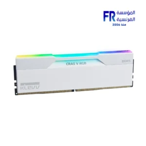 Klevv Cras V RGB 48GB (2x24GB) DDR5 6000MHz CL28 Intel XMP and AMD EXPO Brilliant White Desktop Memory