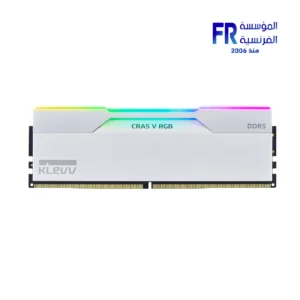 Klevv Cras V RGB 48GB (2x24GB) DDR5 6000MHz CL28 Intel XMP and AMD EXPO Brilliant White Desktop Memory