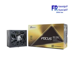 Seasonic Focus GX-750 ATX3 750W Atx 3.1 80 Plus Gold Fully Modular Hybrid Fan Power Supply