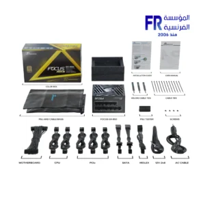 Seasonic Focus GX-850 ATX3 850W Atx 3.1 80 Plus Gold Fully Modular Hybrid Fan Power Supply