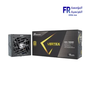 Seasonic Vertex GX-1200 1200W Atx 3.1 80 Plus Gold Fully Modular Hybrid Fan Power Supply