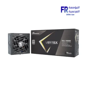 Seasonic Vertex PX-1000 1000W Atx 3.1 80 Plus Platinum Fully Modular Hybrid Fan Power Supply
