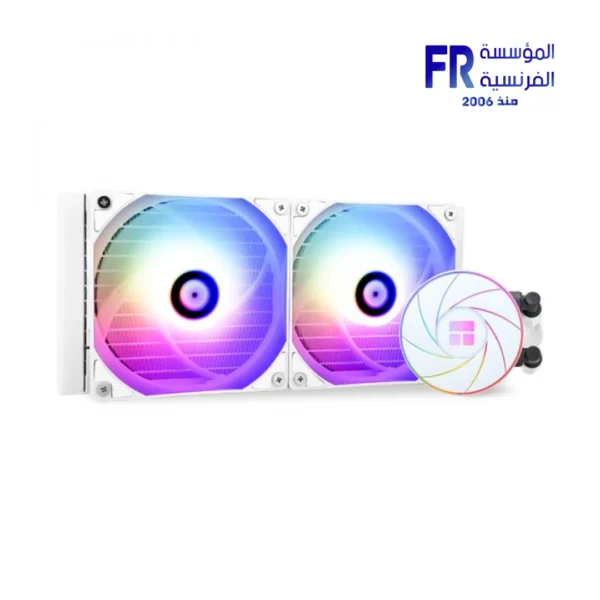 Thermalright Aqua Elite 240mm V6 ARGB White AIO Liquid CPU Cooler ...