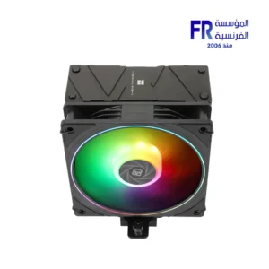 Thermalright Assassin Spirit 120 EVO ARGB Black Air CPU Cooler, black dual-tower air CPU cooler with digital display, product view 4