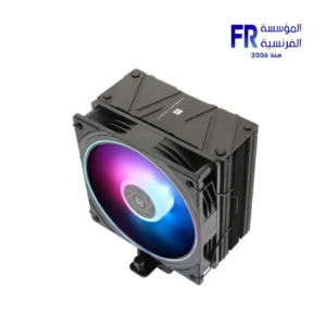 Thermalright Assassin Spirit 120 EVO ARGB Black Air CPU Cooler, black dual-tower air CPU cooler with digital display, product view 5