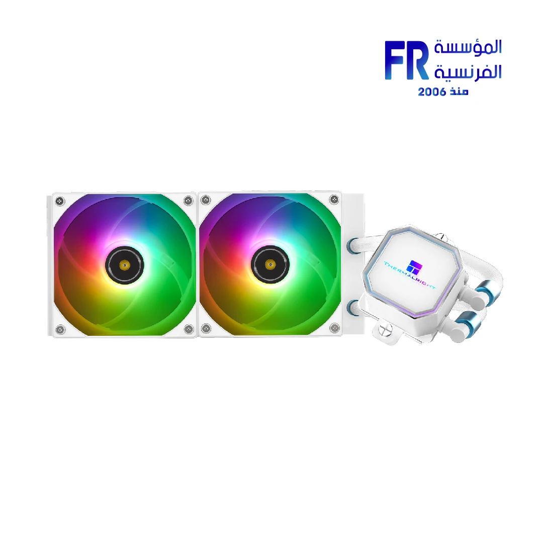 Thermalright Frozen Prism 240mm White ARGB all-in-one liquid CPU cooler