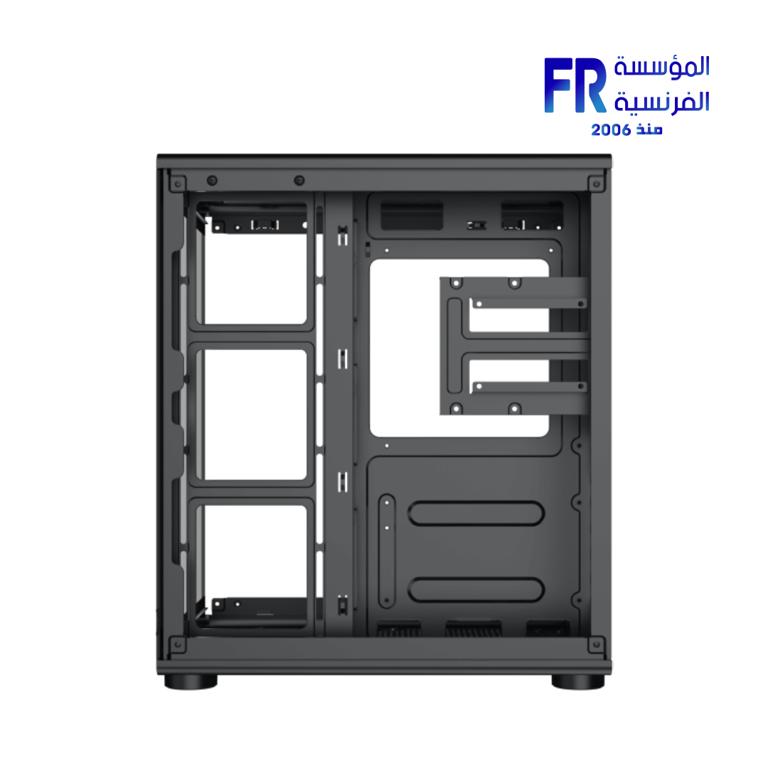 Xigmatek Aqua Compact Air 4 Fan ARGB PWM Mid Tower Case