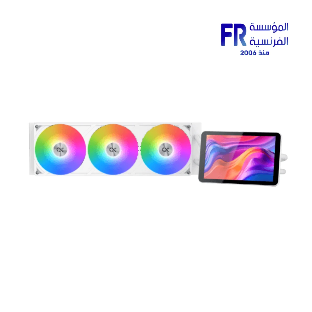 Xigmatek Connect Pro 360 Arctic Argb 7 Inch Magnetic LCD Aio Liquid Cpu Cooler