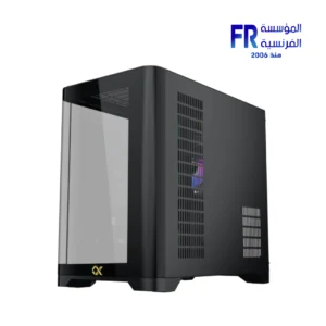 Xigmatek Crystal Storm 4 fan PWM Argb Curved TG Mid Tower Case