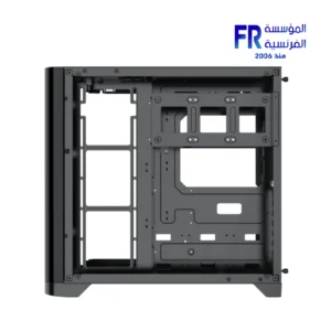 Xigmatek Crystal Storm 4 fan PWM Argb Curved TG Mid Tower Case