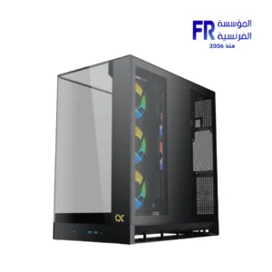 Xigmatek Pano II LCD Type C 8 Fan ARGB Pwm 9Inch Multi Display LCD Panel Curved TG EATX Super Tower Case