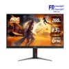 AOC Q27G4Z 89 27 Inch 260Hz 0.3ms QHD Fast IPS Flat DisplayHDR 400 Adaptive Sync Black Red Gaming Monitor