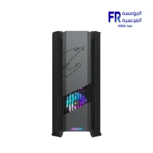 Gigabyte Aorus C601 Glass Mid Tower Case with 4x 140mm ARGB PWM Fans USB 3.1 Gen 2 Type-C Black