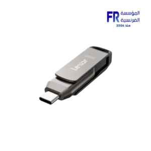Lexar JumpDrive Dual Drive D400 256GB 130MB/s USB 3.2 Type-C to USB-A Flash Drive