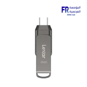 Lexar JumpDrive Dual Drive D400 256GB 130MB/s USB 3.2 Type-C to USB-A Flash Drive