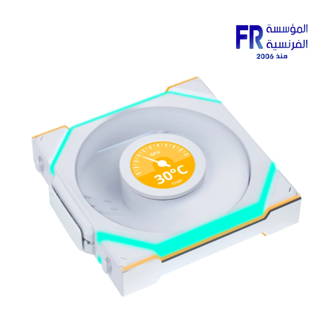 Lian Li UNI Fan SL Wireless LCD 120 ARGB White Fan