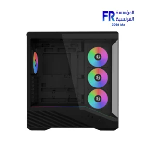 Lian Li Vector V100R BTF 4 Fan ARGB Type-C + RB750 750W 80 Plus Bronze ATX 3.1 modular SATA Black Mid Tower Gaming Case