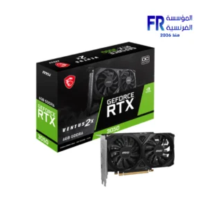 MSI GeForce RTX 3050 VENTUS 2X E 6G OC 6GB GDDR6 Graphic Card
