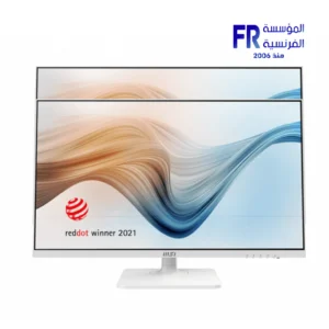 MSI Modern MD272XPW 27 Inch 100Hz 1ms MPRT FHD IPS Flat Adaptive-Sync HDR Ready With Speakers 65W PD White Monitor