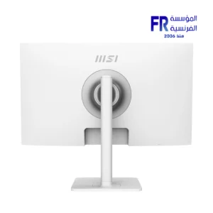 MSI Modern MD272XPW 27 Inch 100Hz 1ms MPRT FHD IPS Flat Adaptive-Sync HDR Ready With Speakers 65W PD White Monitor
