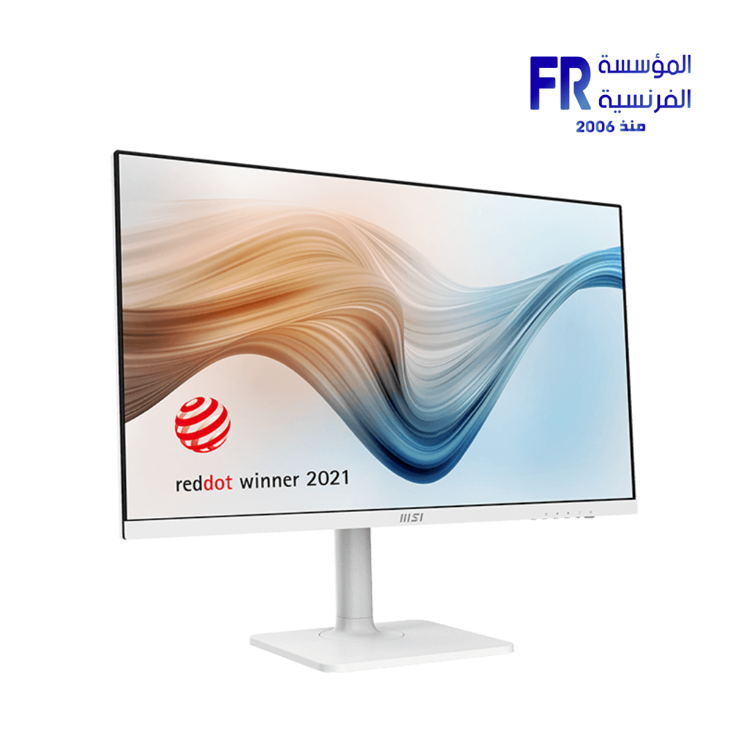 MSI Modern MD272XPW 27 Inch 100Hz 1ms MPRT FHD IPS Flat Adaptive-Sync HDR Ready With Speakers 65W PD White Monitor