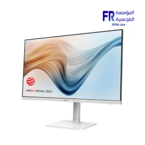MSI Modern MD272XPW 27 Inch 100Hz 1ms MPRT FHD IPS Flat Adaptive-Sync HDR Ready With Speakers 65W PD White Monitor