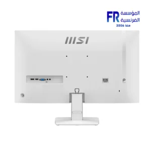 MSI PRO MP275W E2 27 Inch 120Hz 1ms MPRT FHD IPS Flat Adaptive Sync Speakers White Monitor