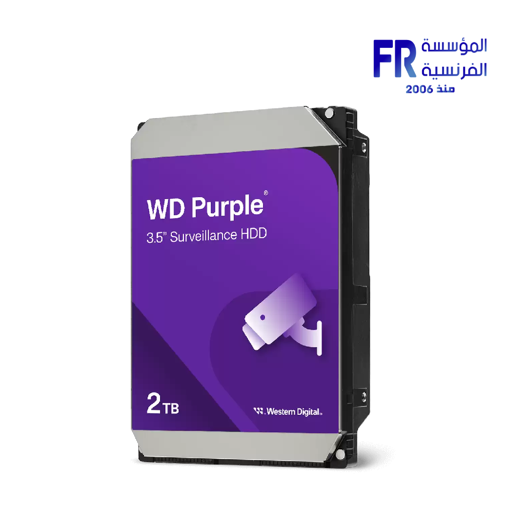 WD Purple 2TB WD23PURZ Internal Desktop Hard Drive