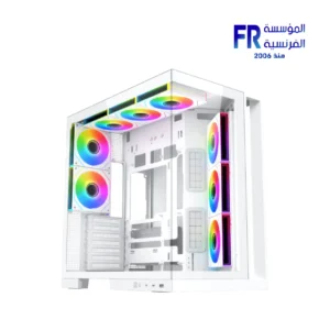 Xigmatek Aqua 7 Arctic Argb BTF 8 Fan ARGB Pwm EATX Type C Super Tower Case