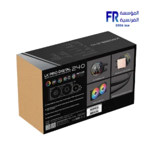 Xigmatek LK Pro 240mm Digital Argb 2.7 Smart Digital LCD Aio Liquid Cpu Cooler