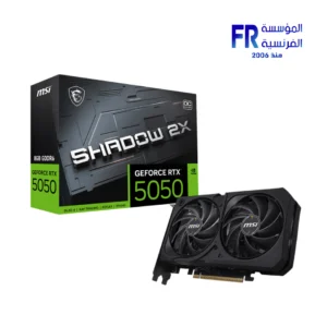 Msi GeForce RTX 5050 Shadow 2X 8GB GDDR6 OC Graphic Card